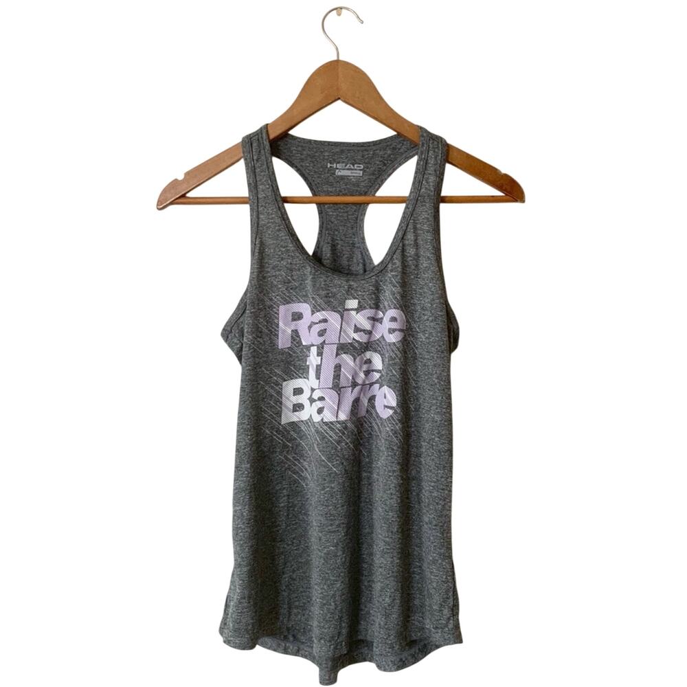 Head Gray Exercise Tank Size Small